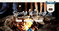 Desktop Screenshot of campwildcat.org